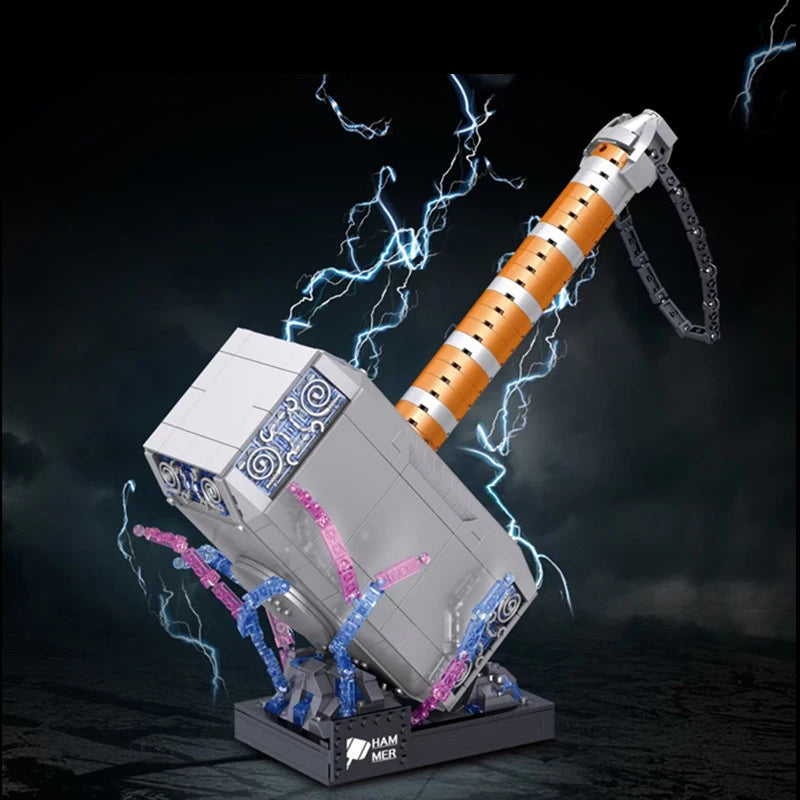 Figurine Briques Avengers Marteau de Thor - 975 Pièces