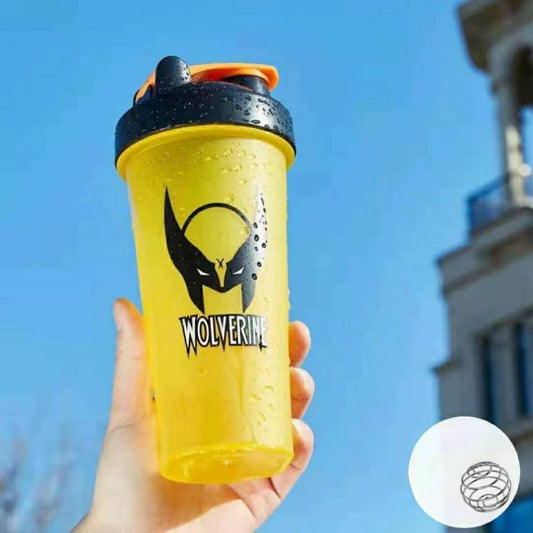 Gourde Avengers Wolverine - Shaker Jaune 600ml