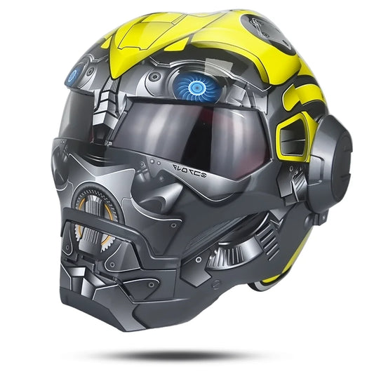 Casco Iron Man Avengers - Cosplay Abeja Amarilla