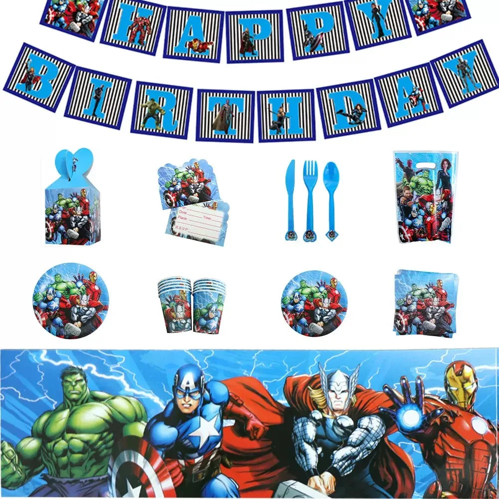 Décoration Anniversaire Avengers - Ballon Chiffre 9