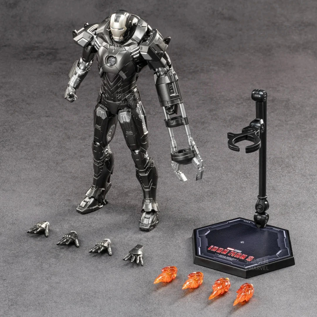 Figurine ZD Toys Iron Man MK39 Starboost - Variante Teal