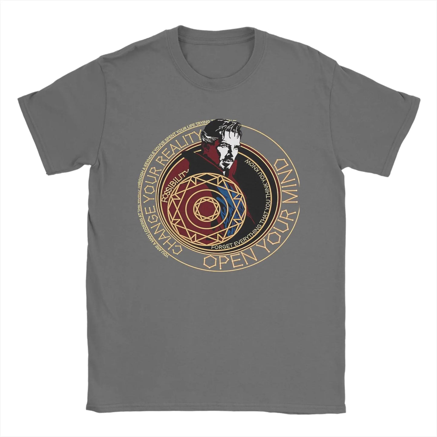 T-Shirt Doctor Strange - Cercle Mystique Change Your Reality Homme