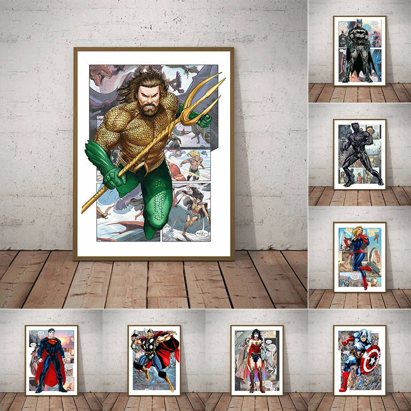 Poster Flash - Bande Dessinée