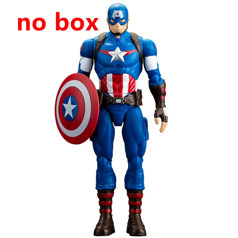 Coffret Avengers - Collection Multi-Personnages Iron Man Thor Hulk Spider-Man 18cm