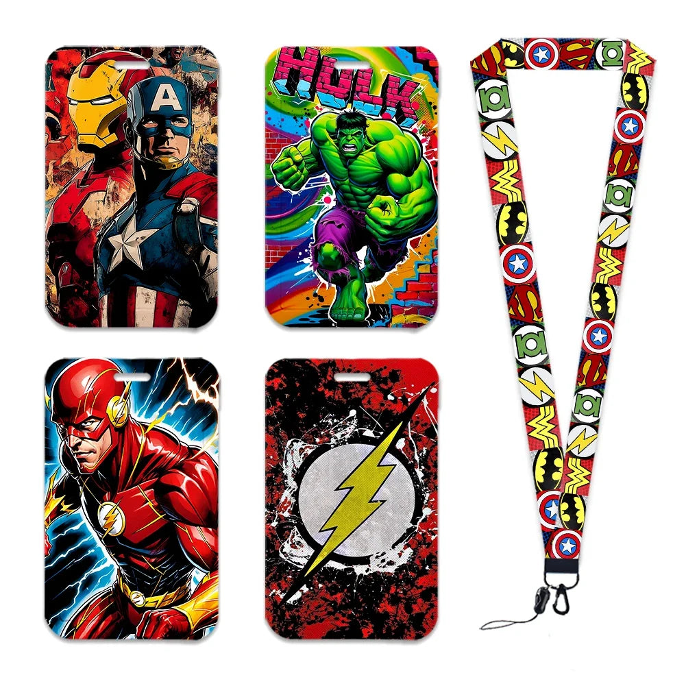 Porte-Badge Hulk - Debout Forêt Lumineuse