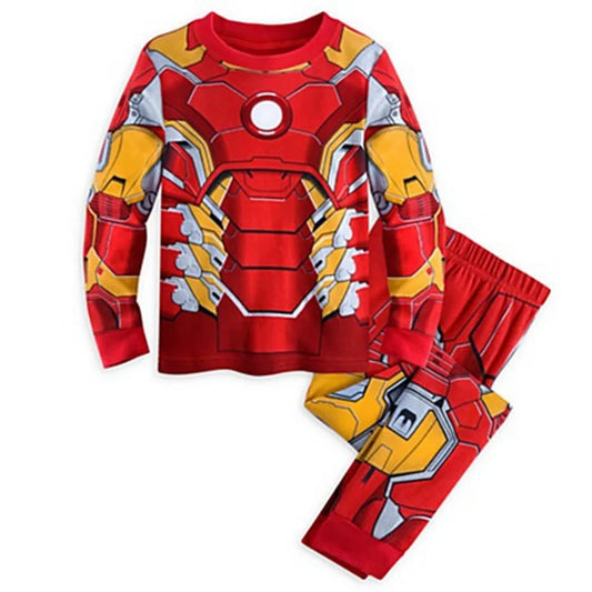 Pyjama Enfant Avengers Iron Man - Réacteur Rouge Or