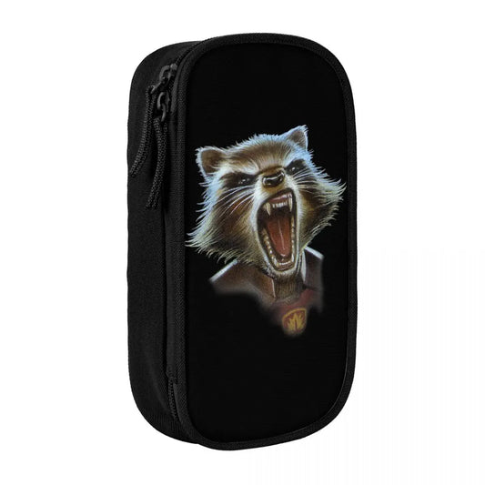Estuche Vengadores Rocket Raccoon - Retrato realista rugiente
