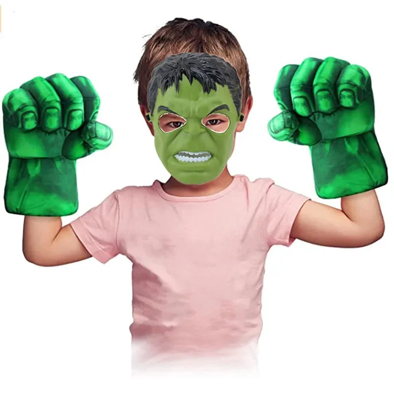 Gants de Combat Enfant Avengers Hulk - Masque & Poings