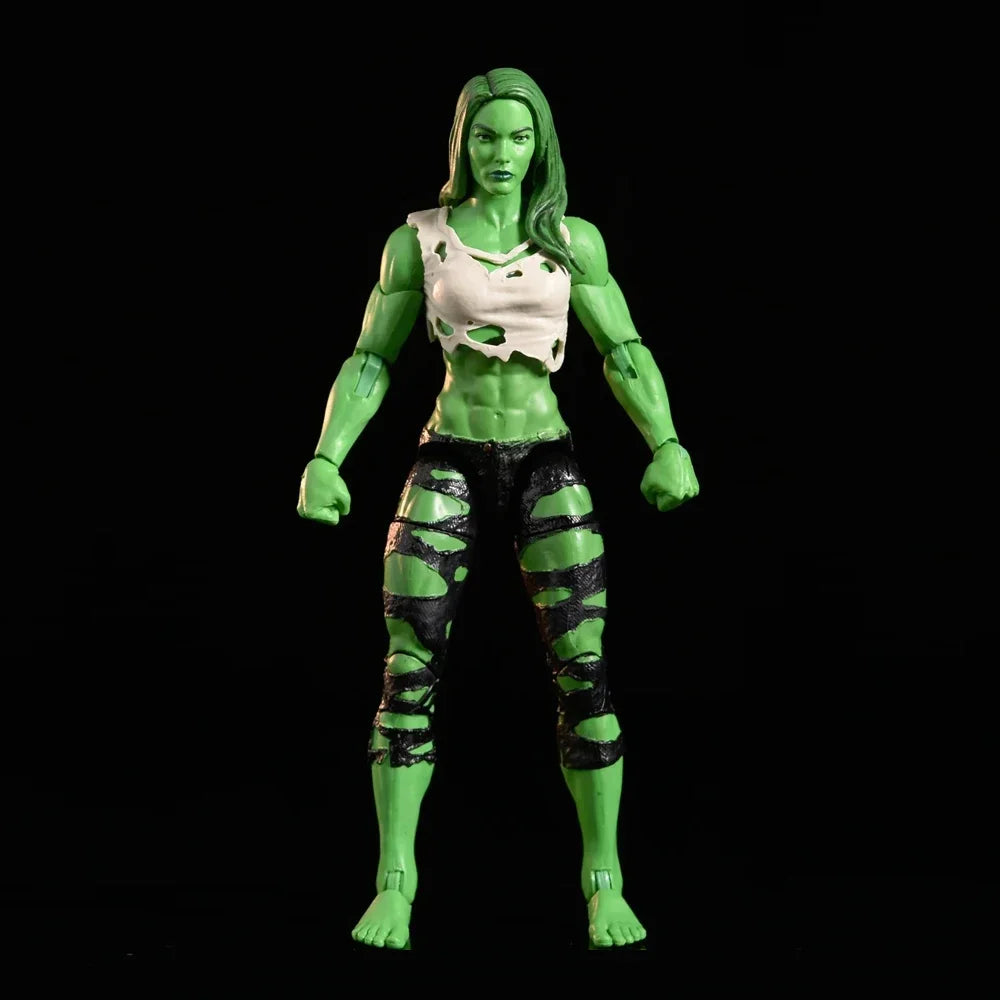 Figurine Articulée She-Hulk Marvel Legends - Double Tête 15cm