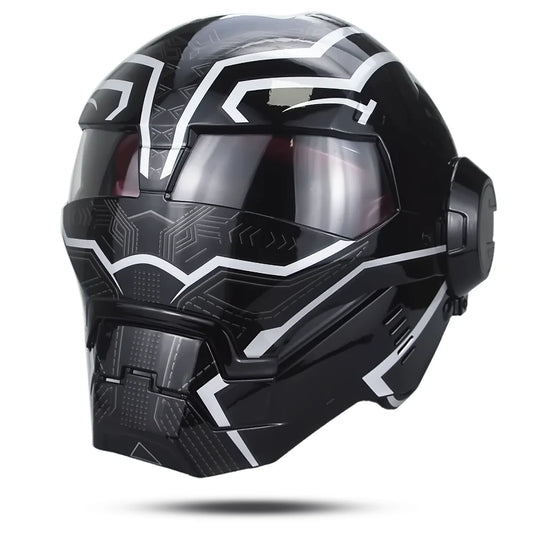 Casco Iron Man Avengers - Cosplay Edición Black Panther
