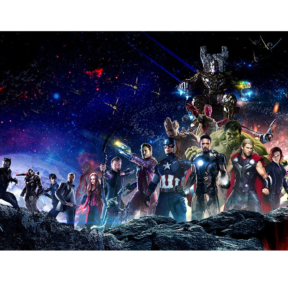Poster Avengers Infinity War - Rassemblement Héros