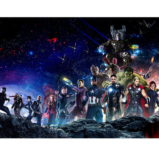 Póster Avengers Infinity War - Reunión de Héroes
