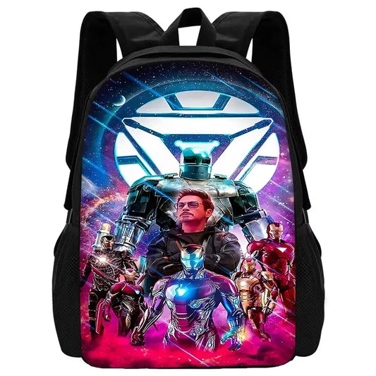 Mochila Avengers Iron Man - Tony Stark Escuadrón Espacial
