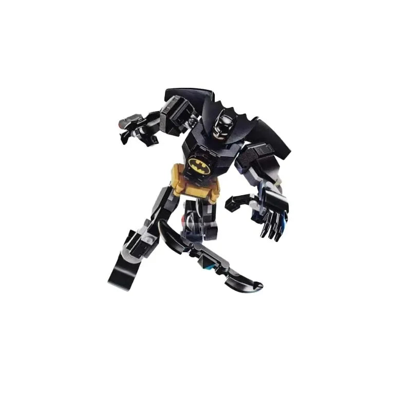 Set Building Blocks Mecha Avengers - Captain America Hulk Wolverine Thanos