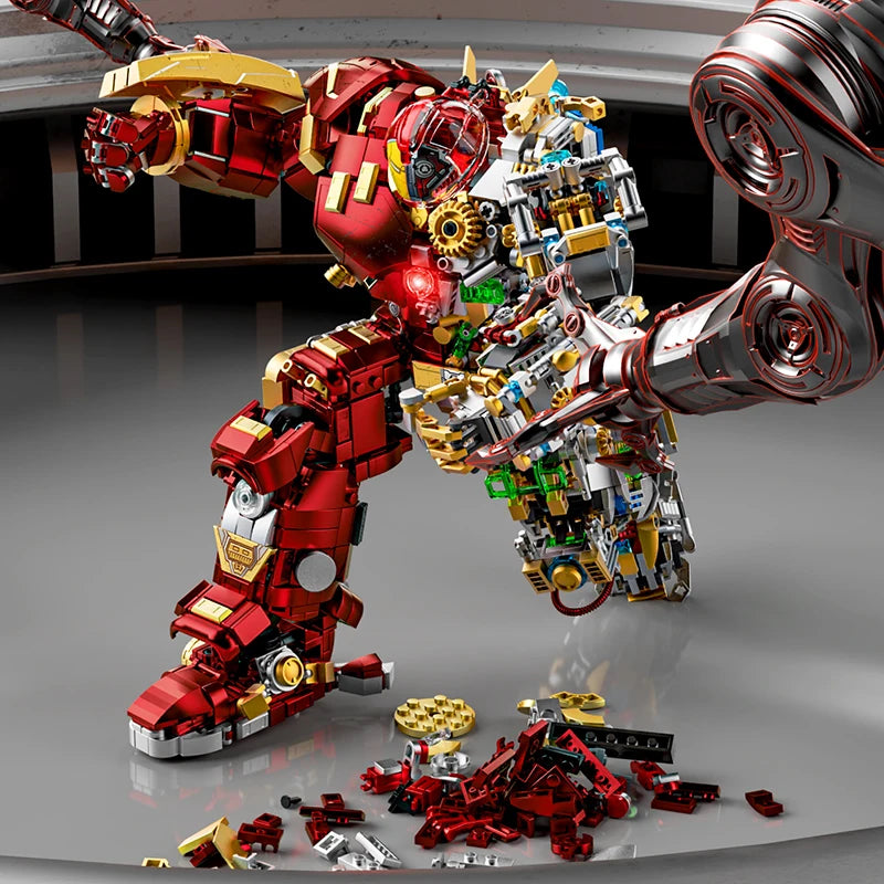 Figurine Briques Avengers Iron Man Buster - Construction 2653 Pièces