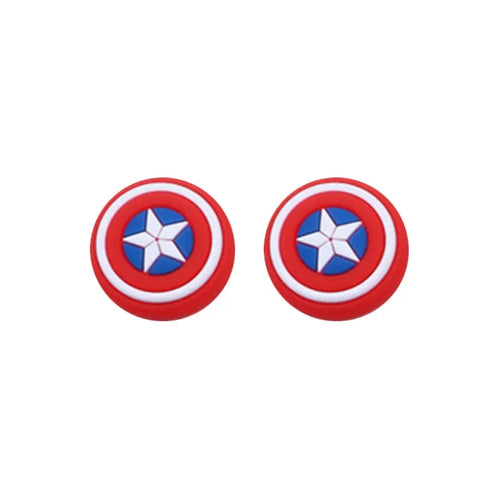 Grip Manette Captain America - Bouclier Rouge & Bleu