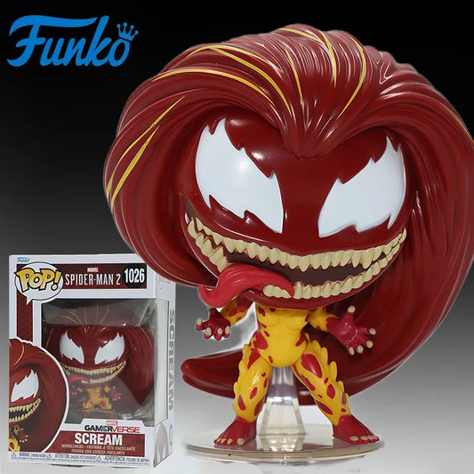 Figura Funko Pop Marvel Scream - Symbiote Rojo Amarillo #1026
