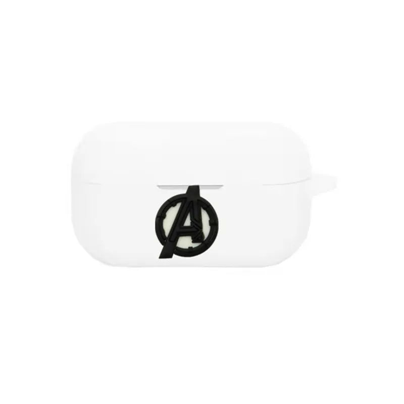 Coque Écouteurs Avengers - Logo A Blanc