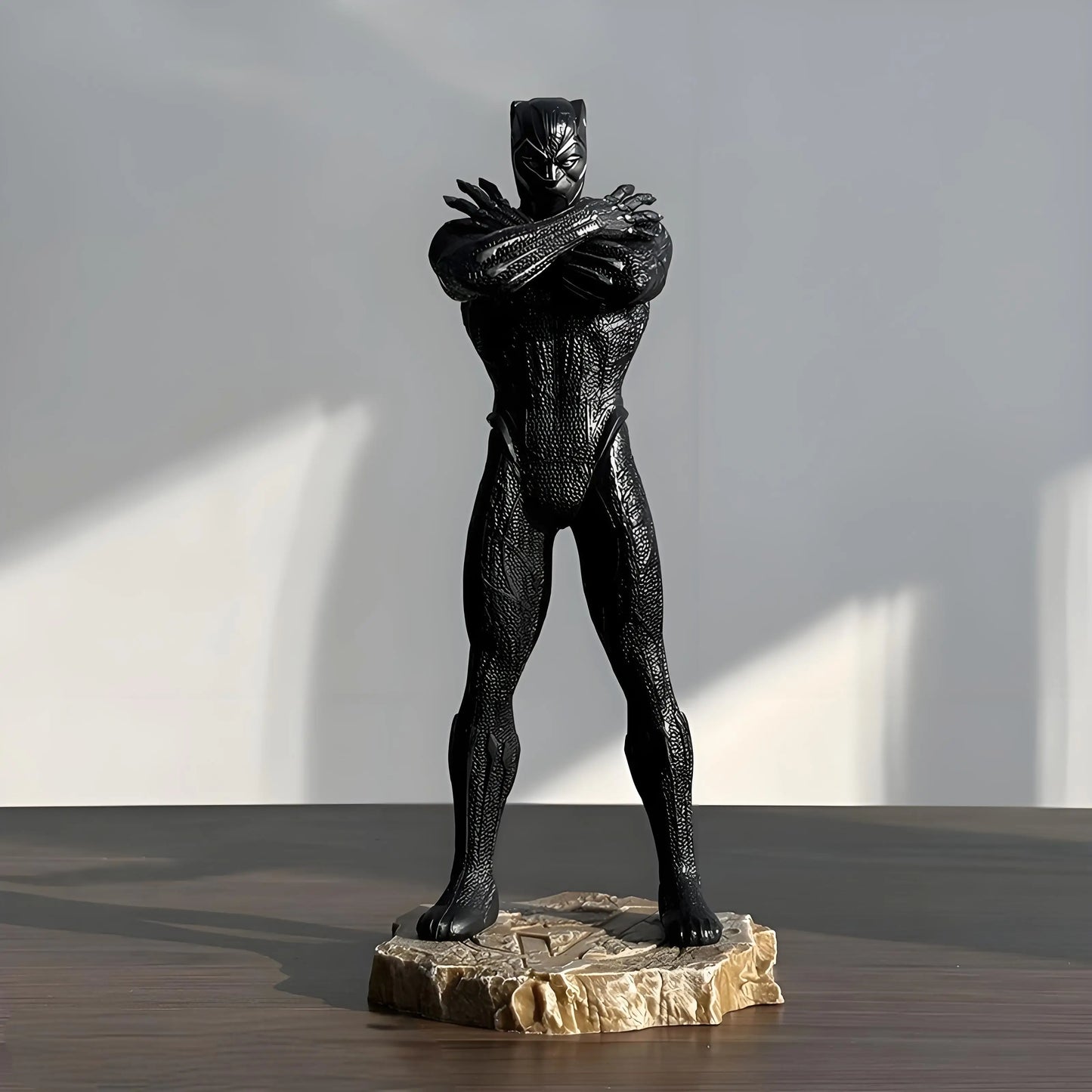 Statue Avengers Black Panther - Édition Deluxe PVC 23cm