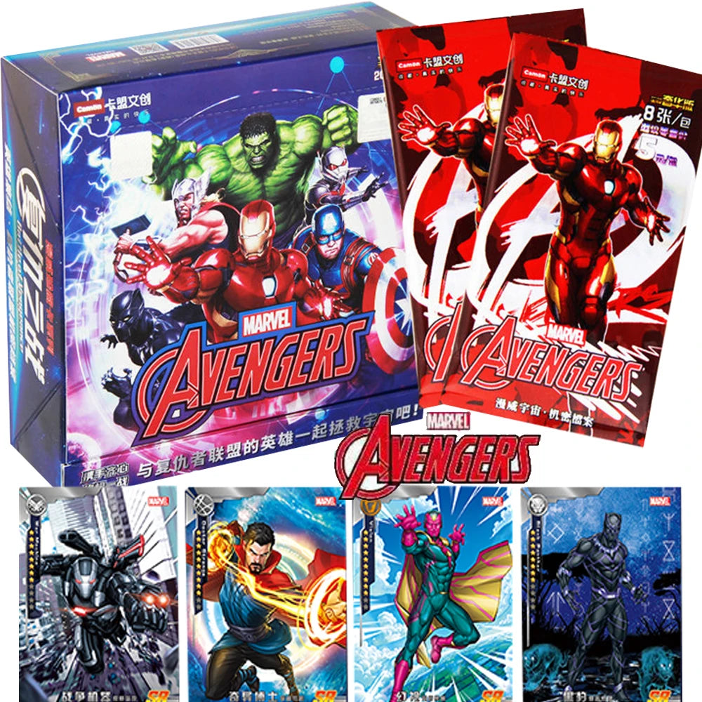 Boîte Cartes à Collectionner Avengers - Édition Deluxe