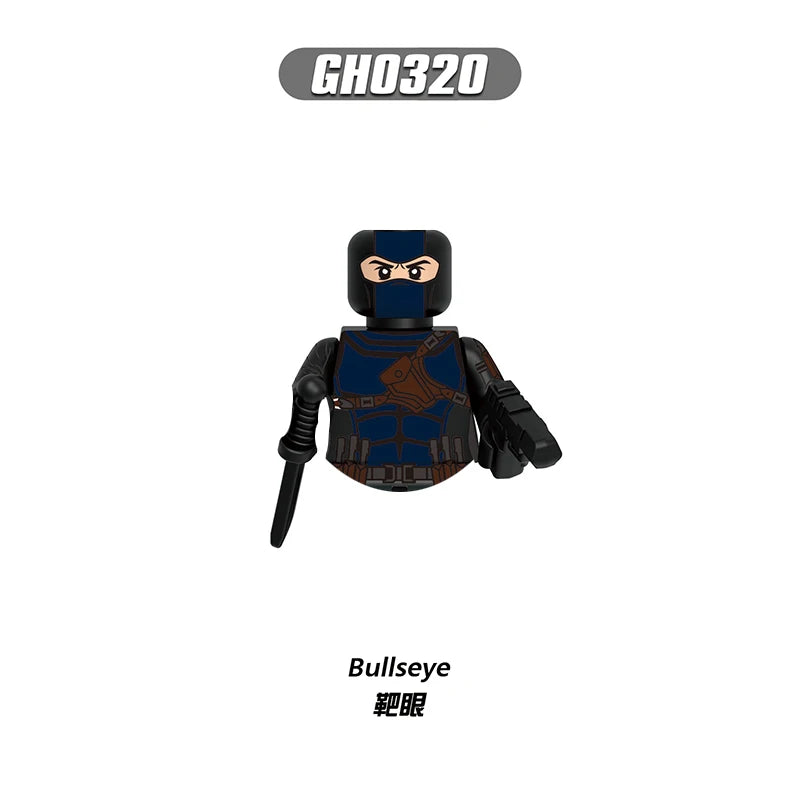 Figurine Bullseye - Minifigure Bleu Marine