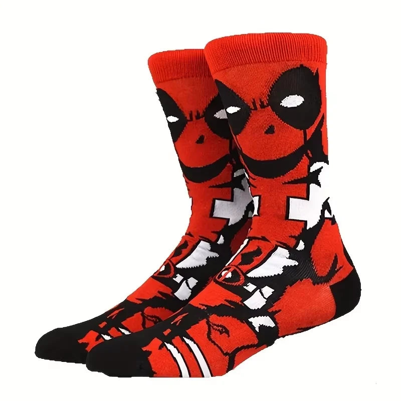 Chaussettes Avengers Femme - Lot de 5 Paires Super-héros Assorties