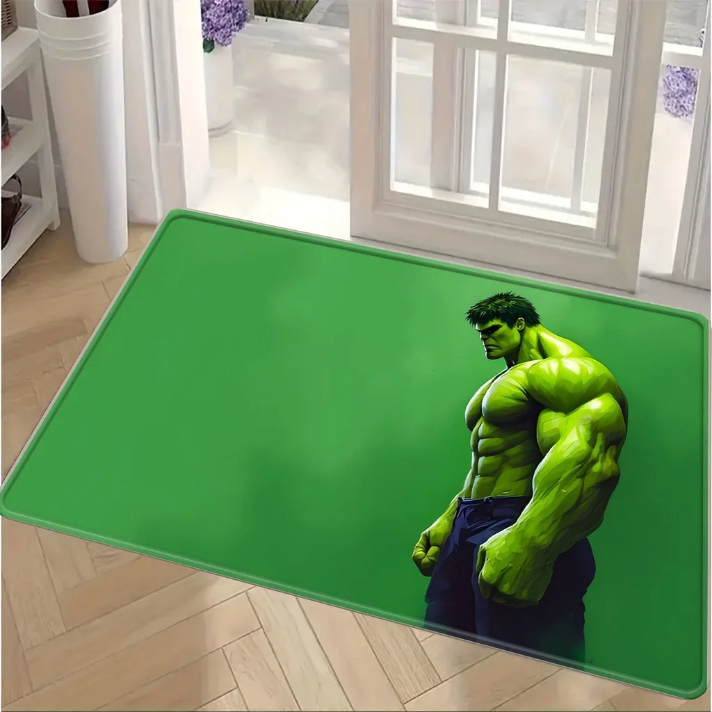 Tapis Avengers Iron Man - Armure Rouge Or Éclatée