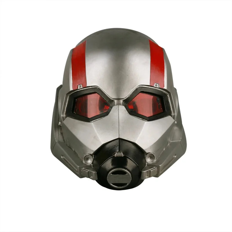 Casque Ant-Man - Design Gris Argenté LED Rouge