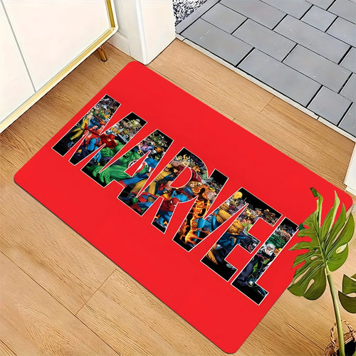 Tapis de Bain Marvel - Logo Texte Multi-Héros