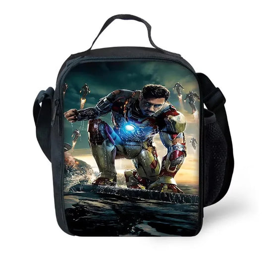 Bolsa para almuerzo Avengers Iron Man - Escuadrón Plataforma Agachado
