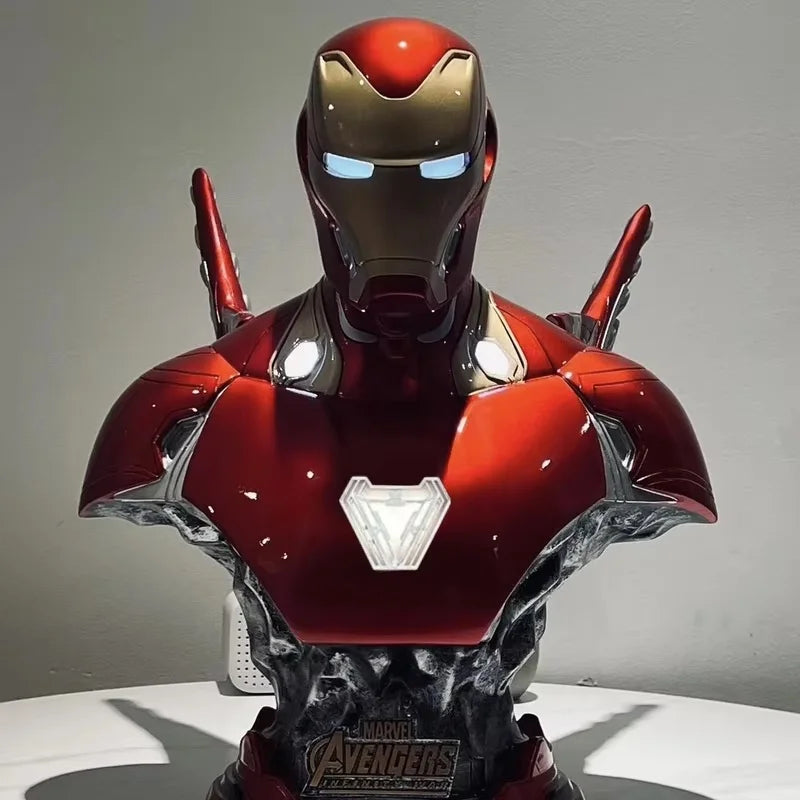 Buste Lumineux Avengers Iron Man - Vitrine Collection Infinity War