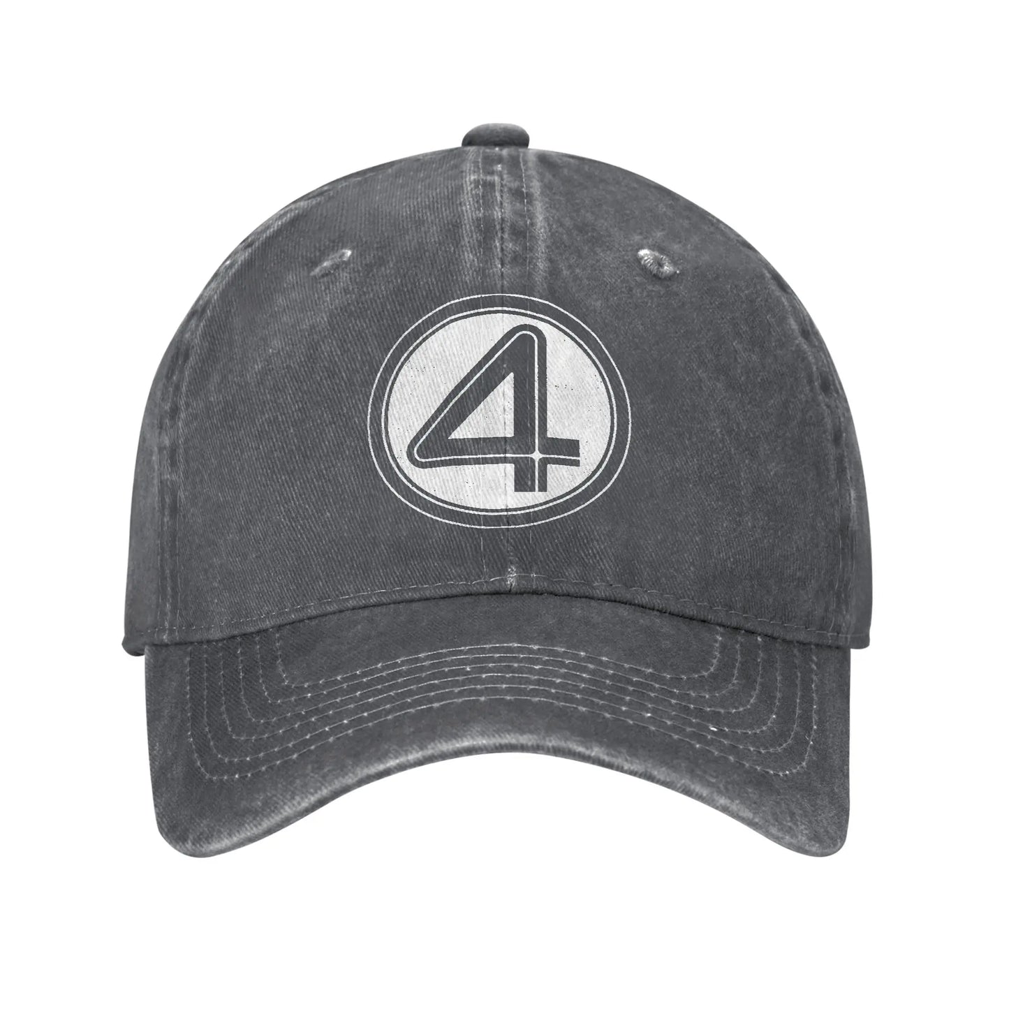 Casquette Fantastic Four - Denim Délavé Gris Foncé