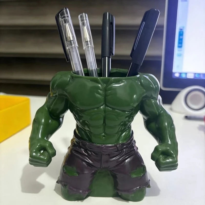 Pot à Crayons Hulk - Buste Musclé Rangement Bureau