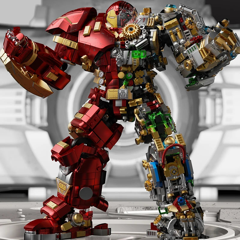 Figurine Briques Avengers Iron Man Buster - Construction 2776 Pièces