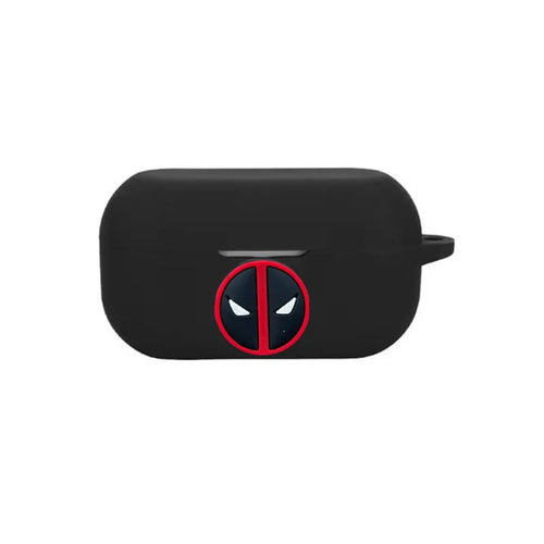 Coque Écouteurs Avengers Deadpool - Logo Noir